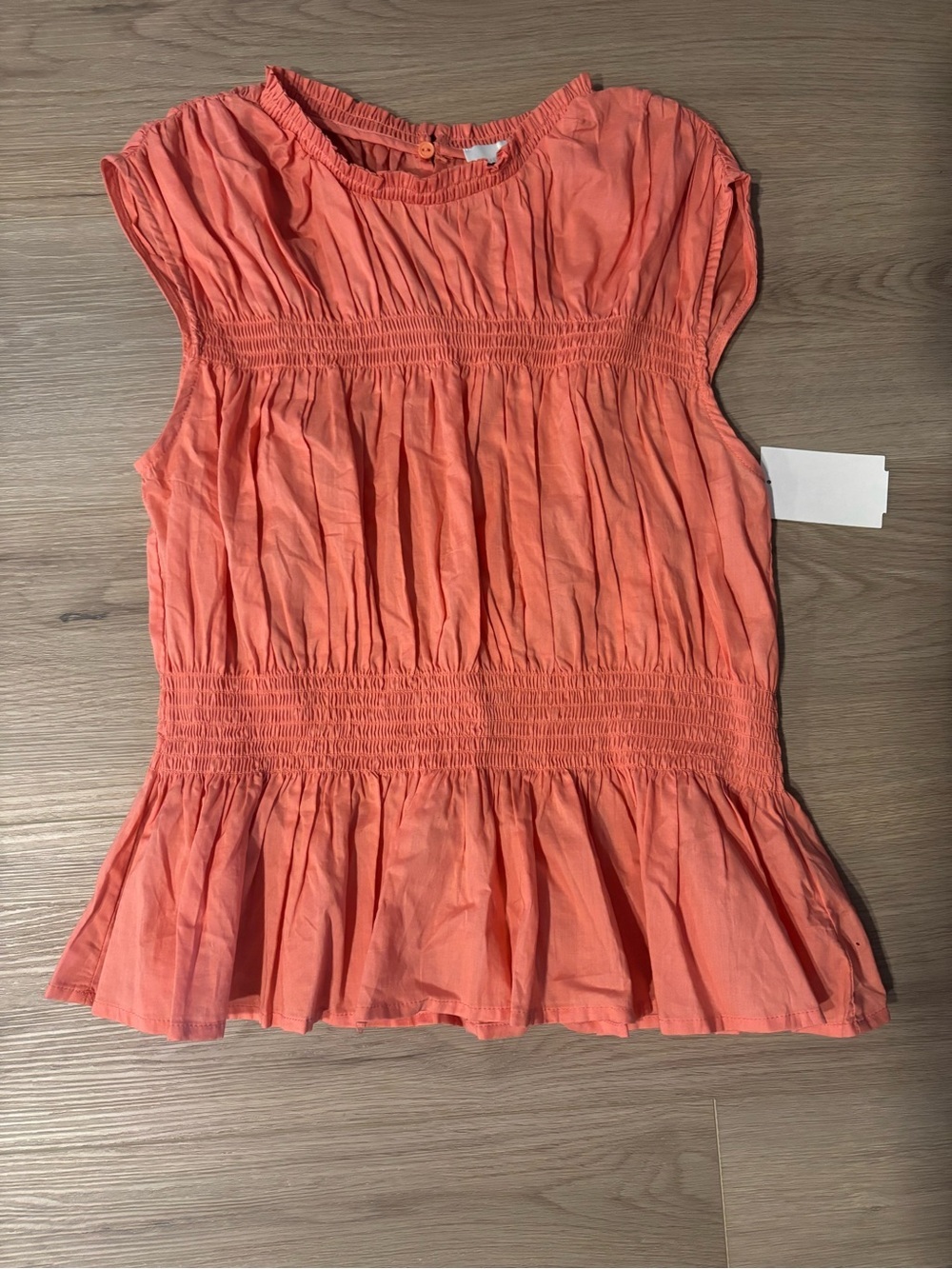 Joe’s Jeans Top Sleeveless Pink Cotton Tank MSRP $98 - Picture 2 of 4
